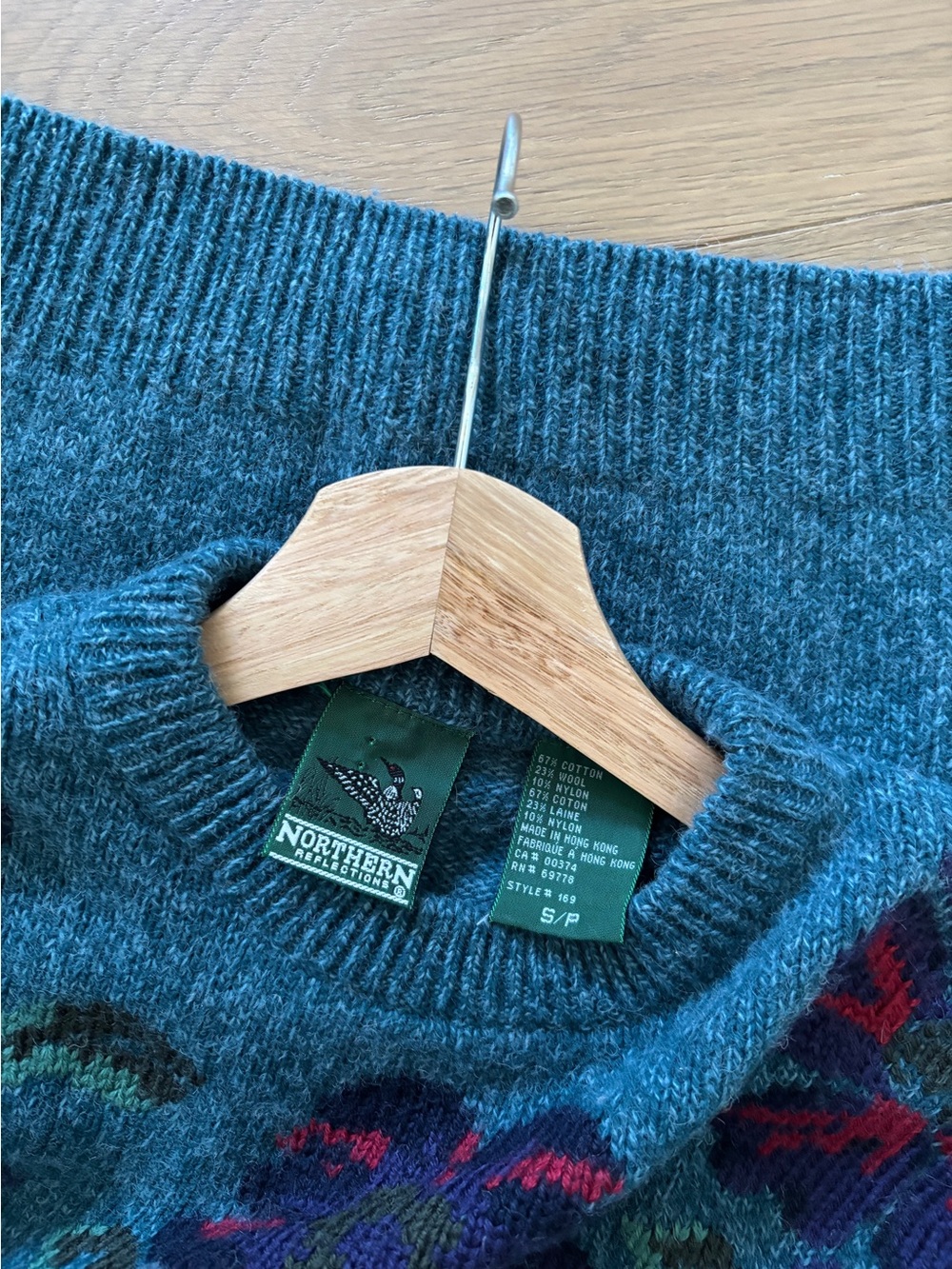 vintage Northern Reflections knit pullover sweater - Picture 4 of 6